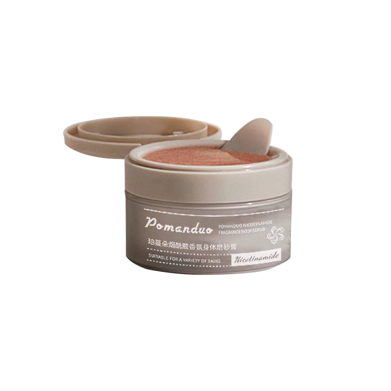 Exfoliating Body Scrub for Smooth Skin - Moisturizing & Nourishing Face, Hand & Body Care - Reduces Fine Lines & Wrinkles - Perfect Gift for Women (Pink) - Ideal for Spa Days, Self-Care Routines & Skincare Gifts