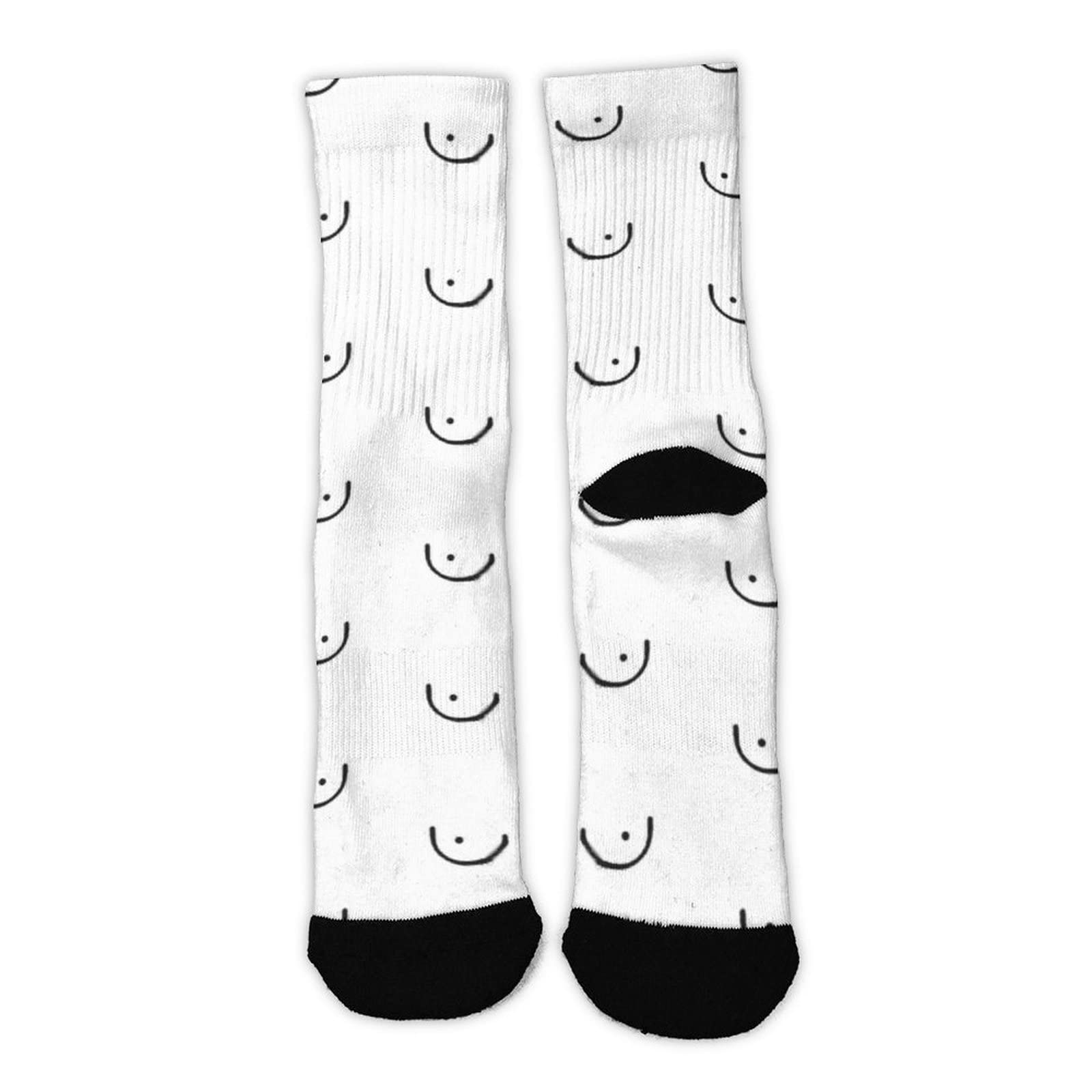 Premium Vintage Socks - Luxury Polyester Athletic Socks with Soft Fuzzy Lining for Women & Men - Perfect for Running, Jogging & Casual Wear