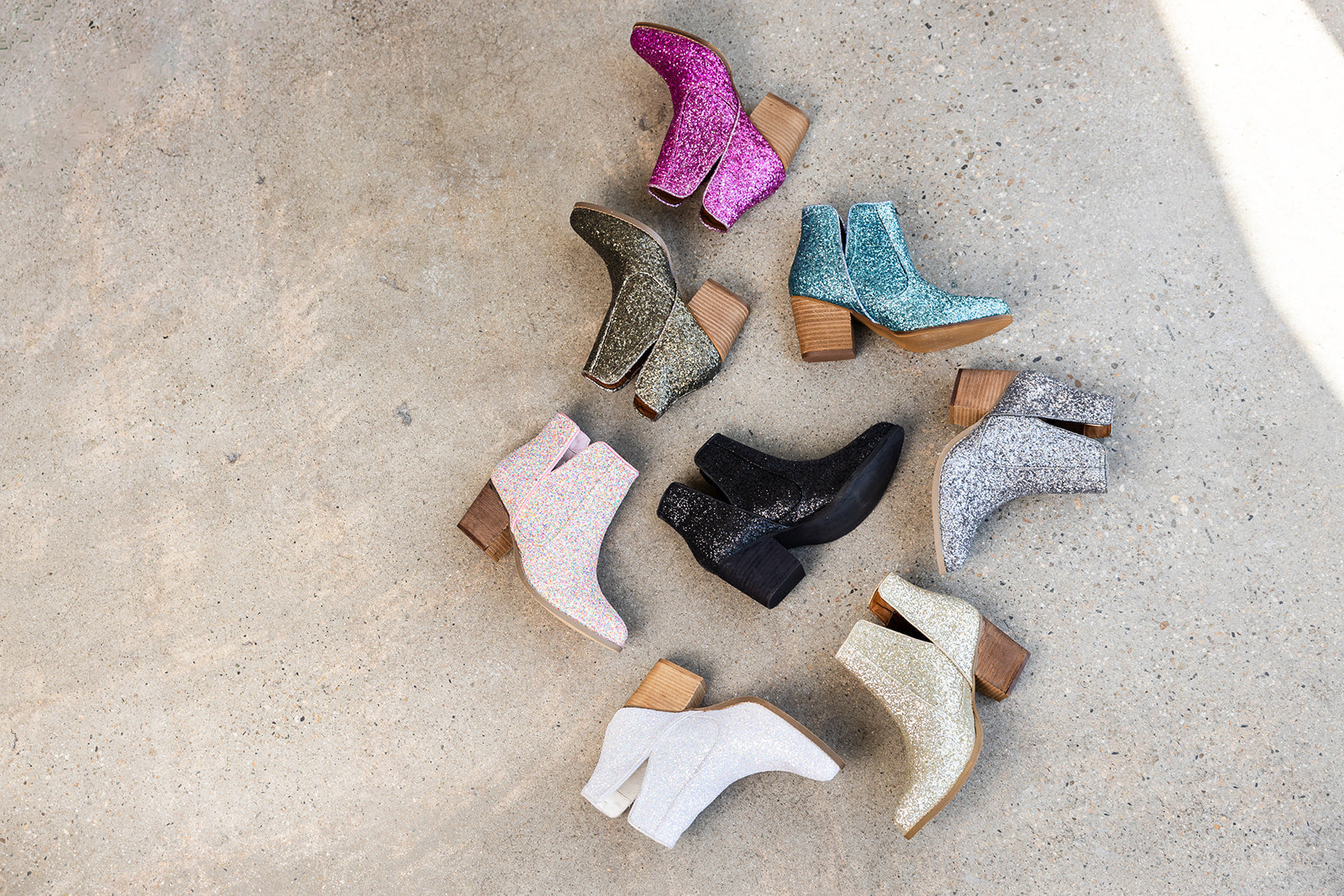 Fiera Booties for Women - Stylish Pewter Ankle Boots with Comfortable Heel | Perfect for Fall, Winter & Casual Outfits