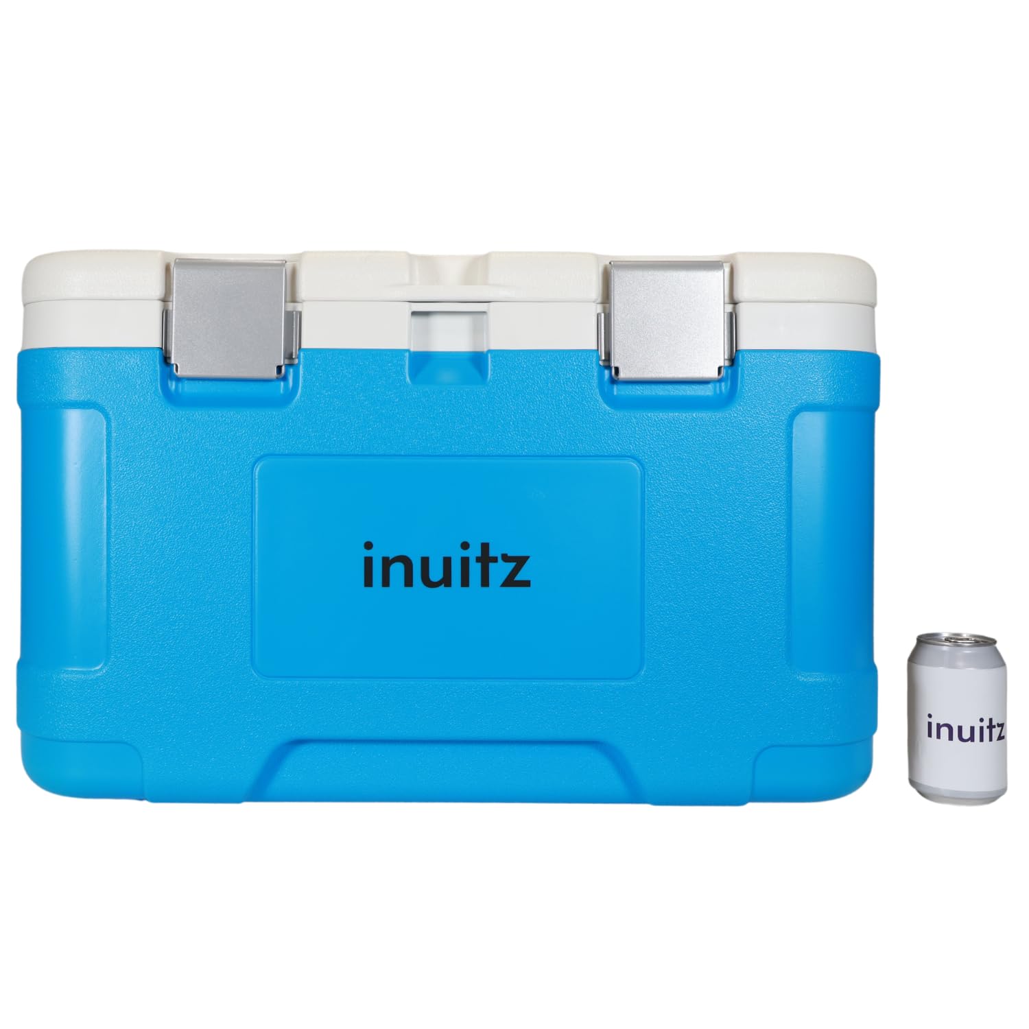 Inuitz 50L Portable Wheeled Cooler - Beach, Camping, Picnic & Outdoor Refrigerator with Wheels | Perfect for Tailgating, BBQs, Fishing Trips & Road Trips