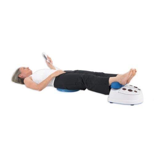 Vitalstar Blue Foot Reflexology Massager - 2-Step Chi Machine with Timer & Remote Control | Vitalizing Chi Massager with Twister (Rotating Table) for Relaxation, Pain Relief & Improved Circulation - Perfect for Home & Office Use
