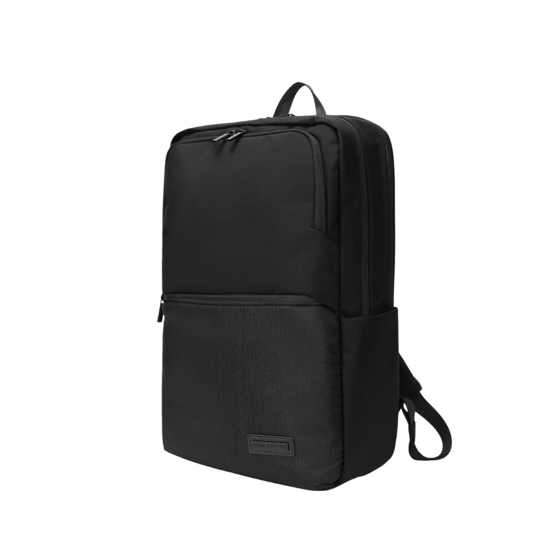 Dude & Bestie Champ Laptop Backpack for Men & Women - 16 Inch Laptop Compartment - College, School, Work & Travel Backpack - Durable Office Computer Bag (Tree Pattern) - Perfect for Commuting, Business Trips & Campus Life