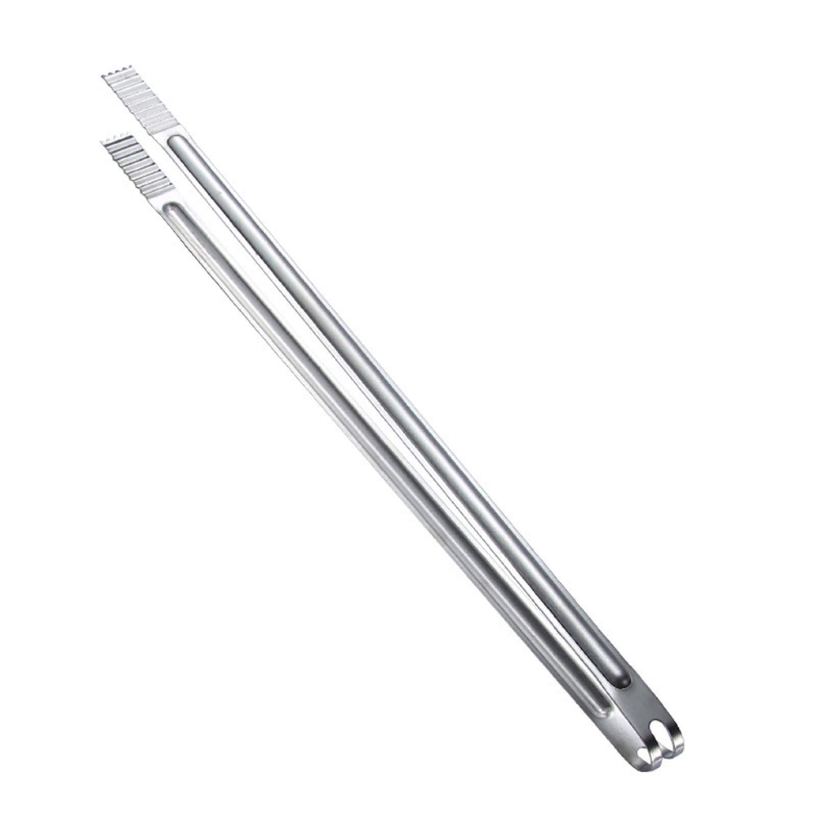 18Inch Stainless Steel Food Tongs - Durable Kitchen Cooking Tool for BBQ, Salad, Steak, and Meat Handling - Perfect for Grilling, Serving, and Food Prep