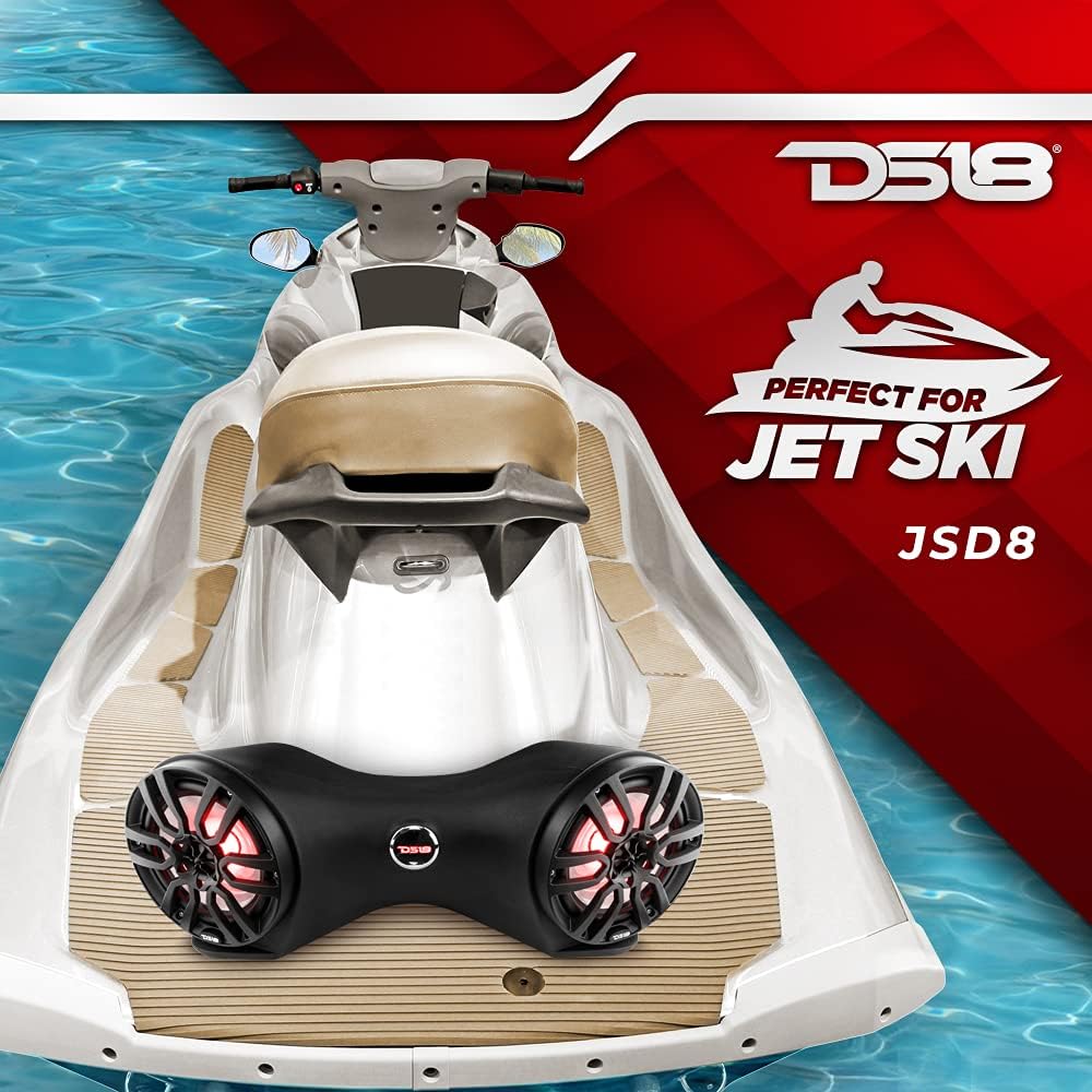 Extreme Waterproof Marine Sound System for Jet Skis - 2 x 8