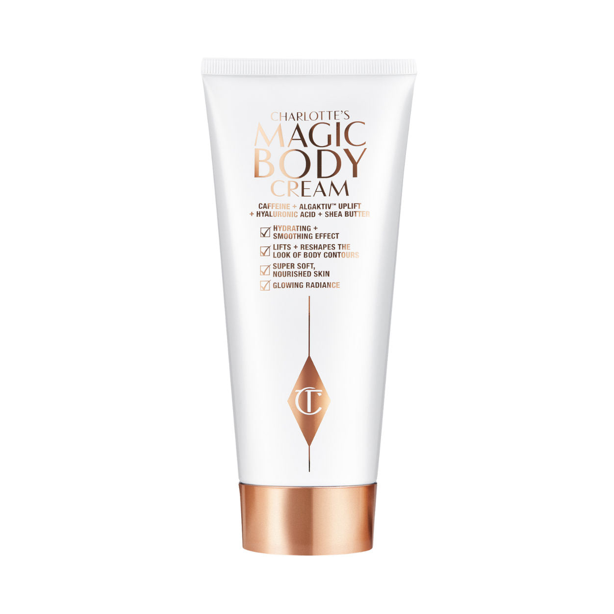 Charlotte's Magic Body Cream - Hydrating & Firming Moisturizer for Dry Skin | Anti-Aging & Stretch Mark Reduction | Perfect for Daily Skincare & Post-Pregnancy Care