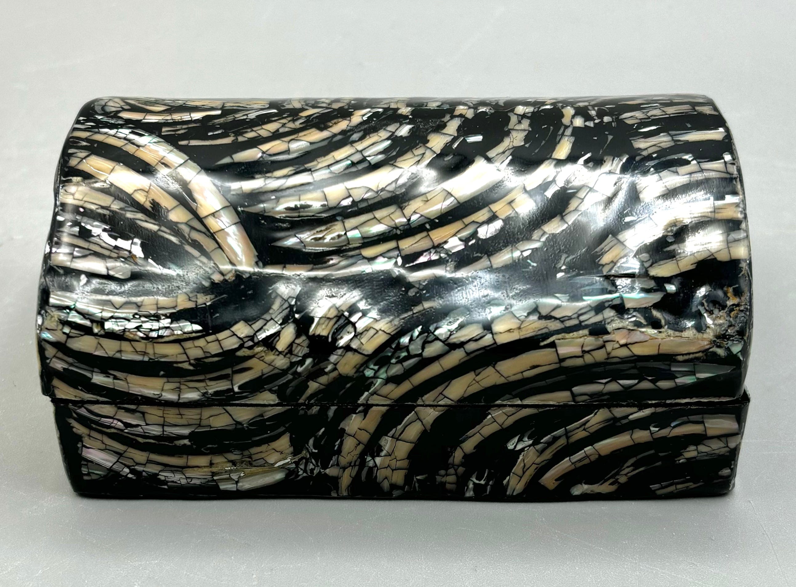 Exquisite Abalone Shell Jewelry Nesting Boxes - Handcrafted Gift Box for Rings, Necklaces & Keepsakes - Perfect for Wedding, Anniversary & Birthday Presents
