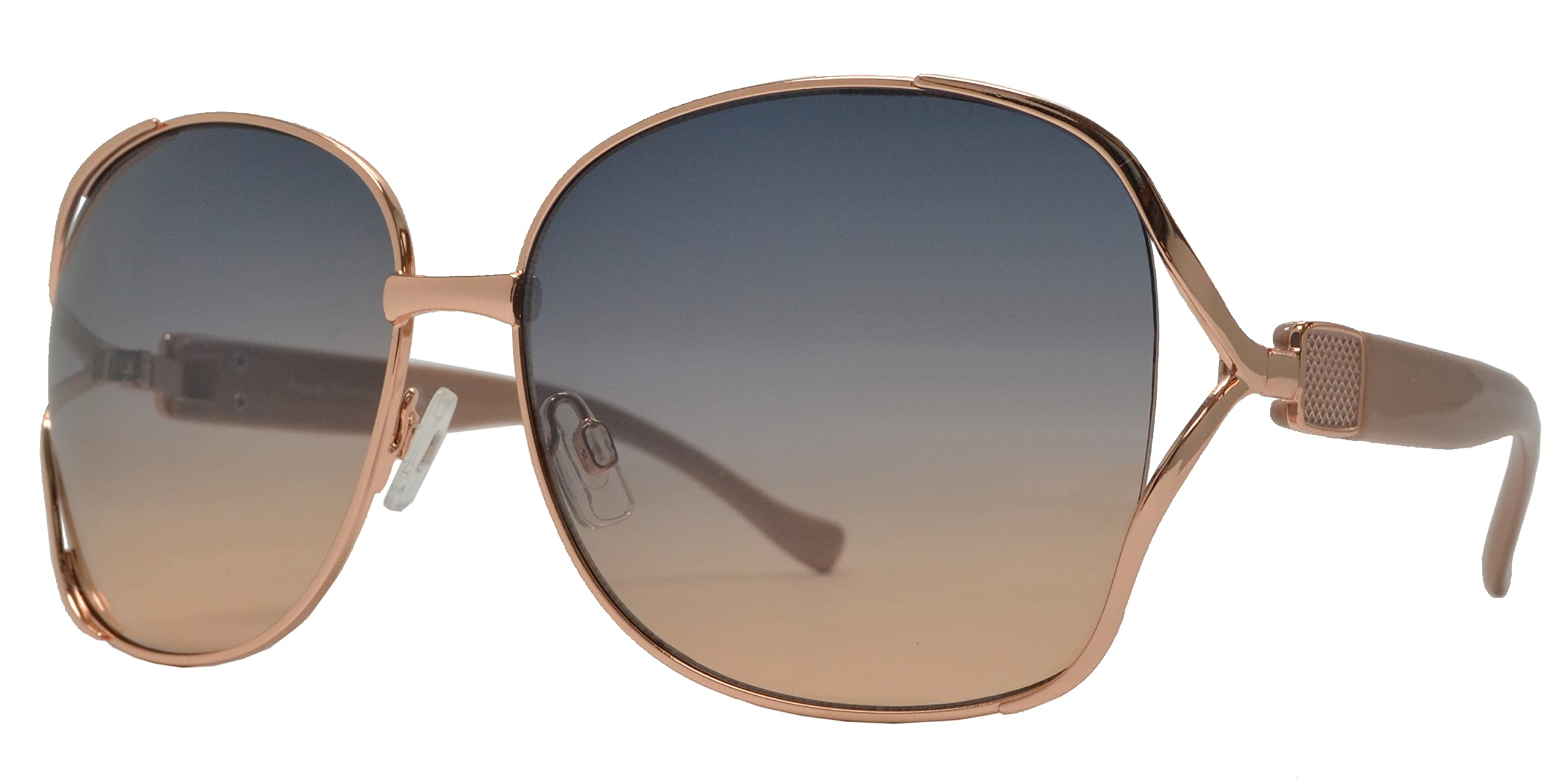 Stylish Oval Metal Sunglasses for Women - Trendy UV Protection Shades for Outdoor, Beach & Driving