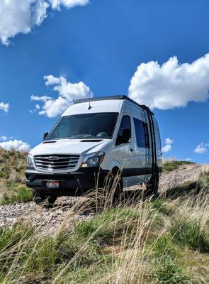 14-20 Mercedes Sprinter Van Prinsu Design Studio Roof Rack | Heavy-Duty Aluminum Cargo Rack for Camping & Outdoor Adventures