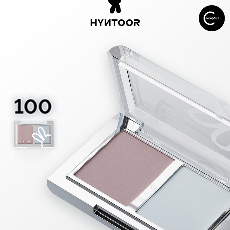 HYNTOOR Cooling Duo Eyeshadow Palette - Long-Lasting Matte & Shimmer Makeup for Day & Night Looks - Perfect for Parties, Weddings, and Everyday Wear