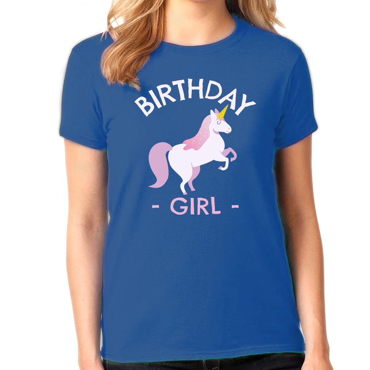 Unicorn Birthday Shirt for Girls - Cute Birthday Outfit & Party Clothes - Perfect for Birthday Parties, Photo Shoots & Special Celebrations