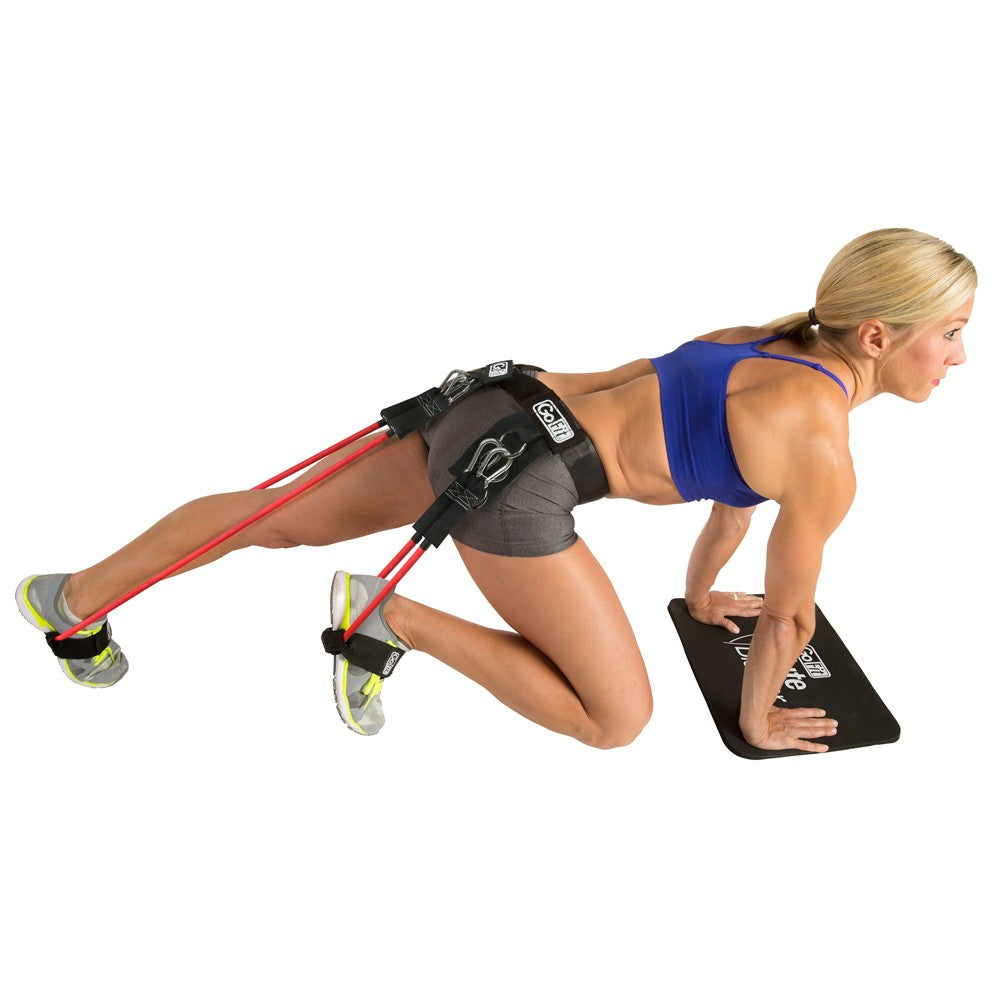 GoFit Glute Blaster - Premium Butt & Leg Workout Equipment for Home Gym - Perfect for Glute Training, Squats & Toning Exercises at Home or Studio
