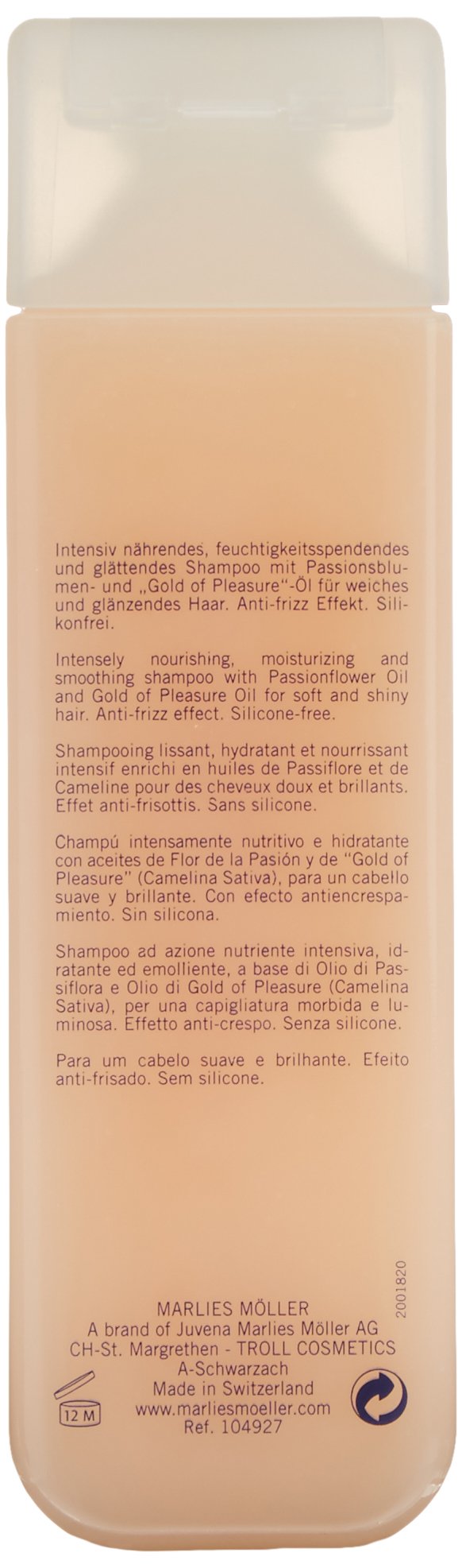 MOLLER MARLIS Daily Repair Rich Shampoo 200ml - Hydrating & Nourishing Hair Care for Damaged Hair - Perfect for Daily Use at Home & Salon