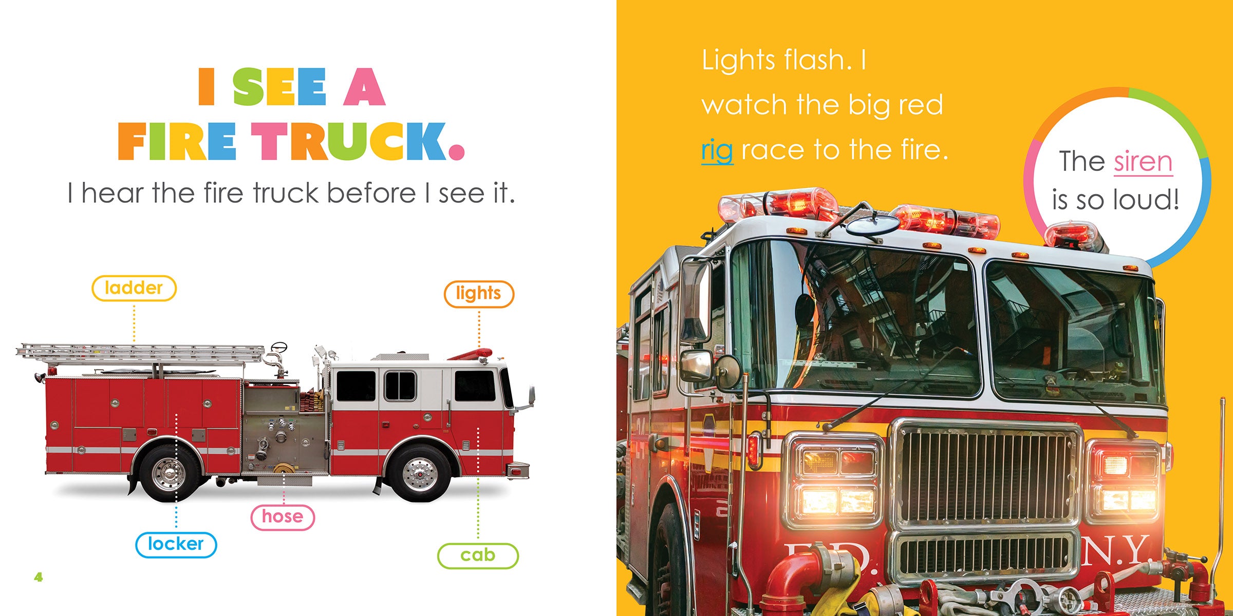 Best Fire Trucks for Kids - 9798889891727 - Perfect for Playtime, Birthday Gifts & Pretend Firefighter Games