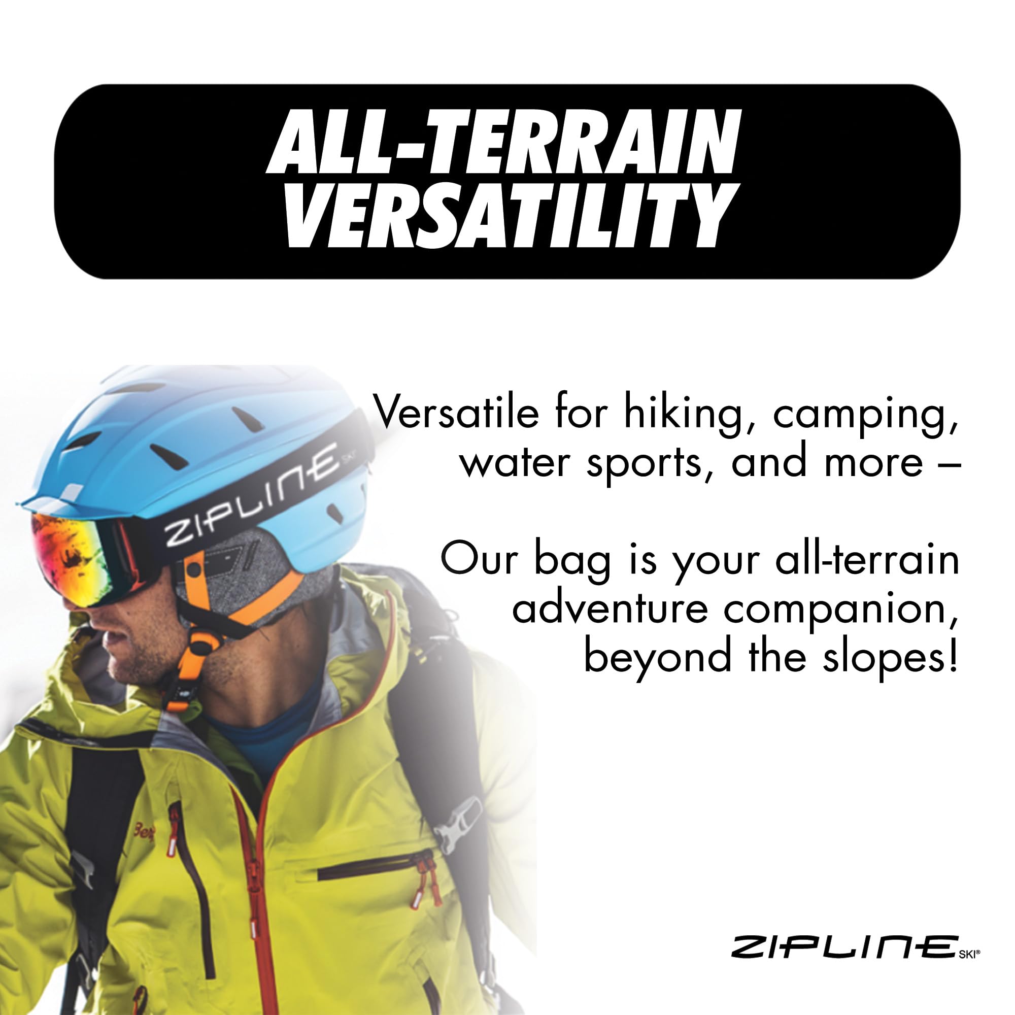 **Zipline World Cup Ski Boot Backpack – Professional Snowboard Gear Bag for Air Travel – Waterproof Ski & Snowboard Accessories Storage – Ideal for Olympians & Athletes – Perfect for Ski Trips, Snowboarding & Winter Travel**
