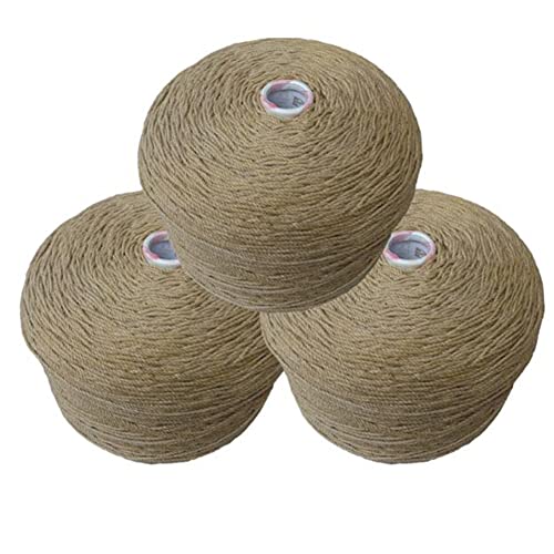 Natural Hemp Rope Jute Twisted Manila Rope 18mm/20mm - Heavy Duty 50M Length for Hammocks, Gardening, Cat Scratching Post, Bundling & DIY Projects - Durable Outdoor/Indoor Use