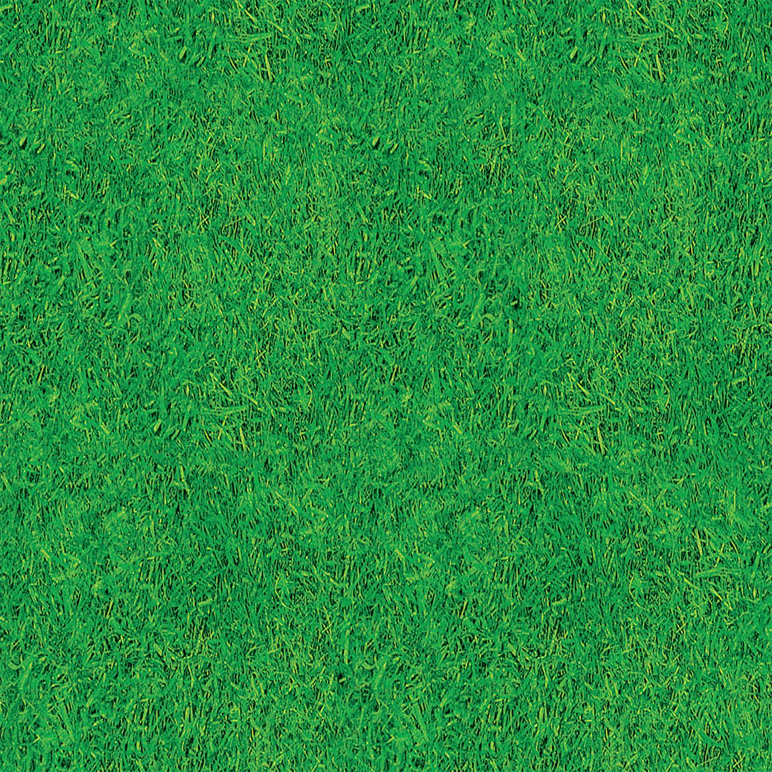 12 Pack Beistle Grass Party Tablecover - Green Decorative Table Cover for St. Patrick's Day, Easter, and Spring Parties - Perfect for Indoor and Outdoor Celebrations