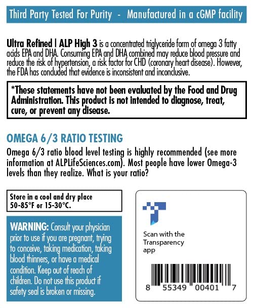 Premium Omega 3 Fish Oil Supplement 210 Softgels - Supports Heart, Brain & Joint Health - For Adults & Seniors - Perfect for Daily Wellness Routine
