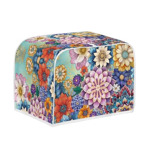Boho Flower Purple Blue