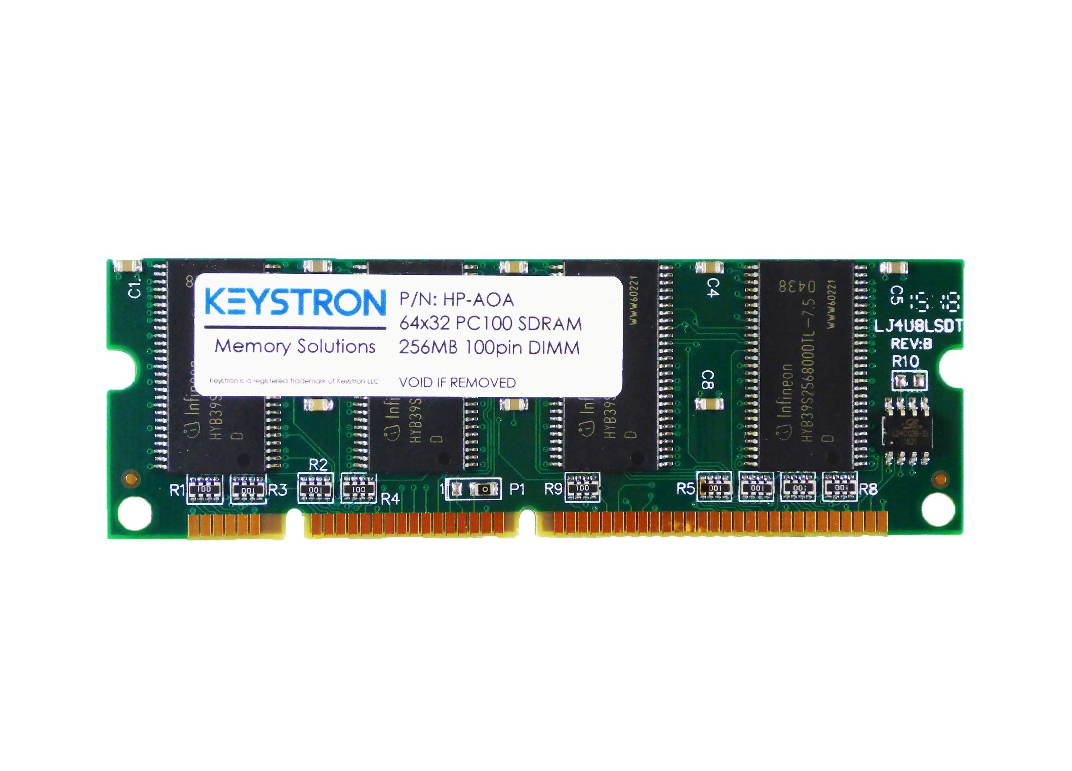 256MB 100pin SDRAM DIMM Memory Upgrade for HP Laserjet 2605/2605dn/2605dtn Printers | Compatible Replacement RAM | Improve Printing Speed & Performance for Office & Home Use