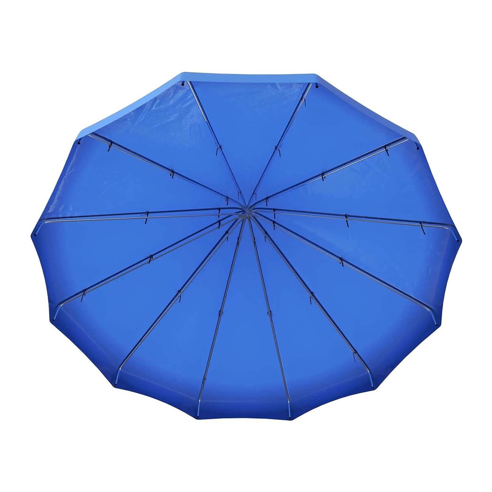 Premium Trampoline Canopy Tent with Frame - Universal Fit for 6ft, 8ft, 10ft, 12ft, 14ft & 16ft Trampolines - UV Protection Sun Shade Cover for Outdoor Play, Rain & Snow Protection - Perfect for Backyard, Park & Playground Use