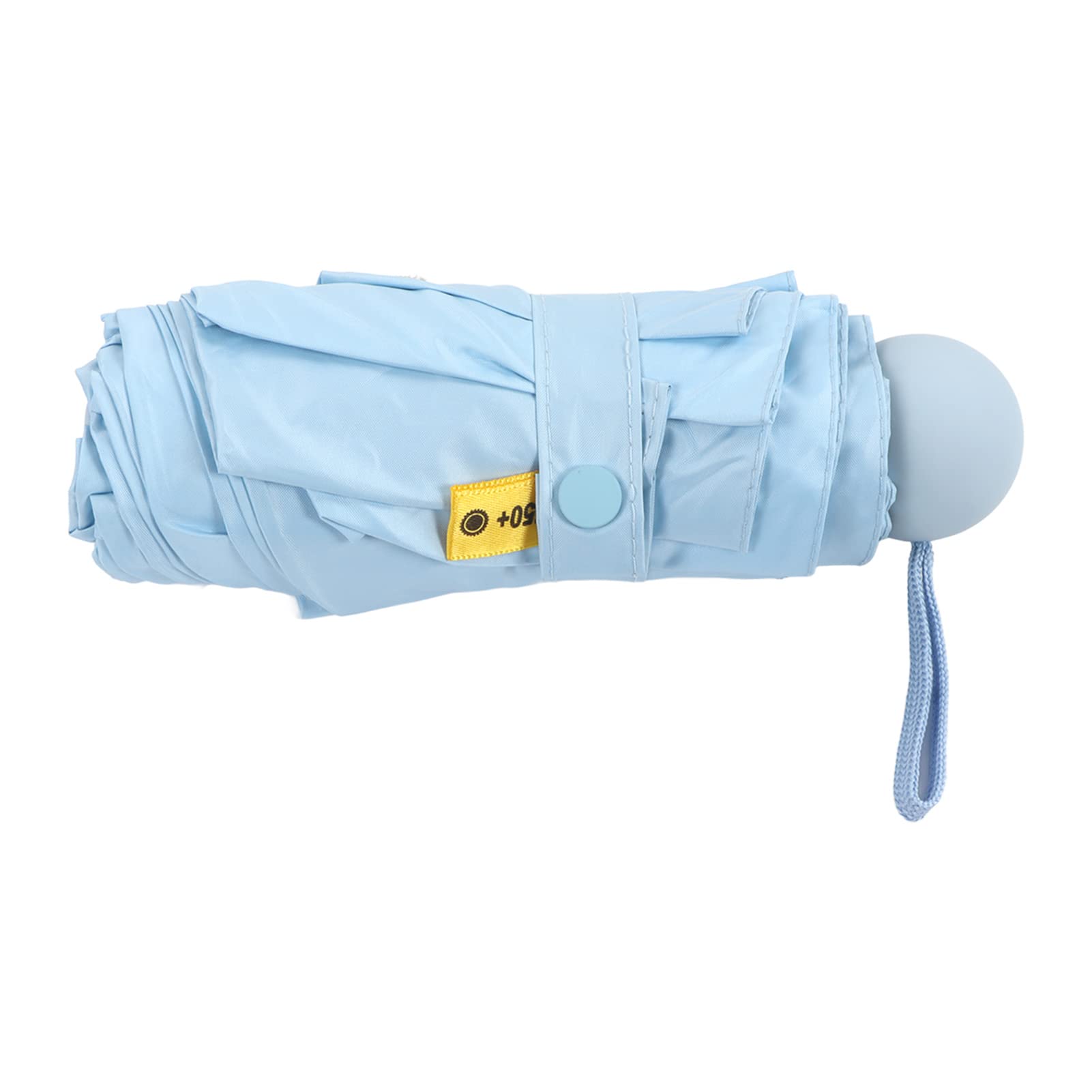 Compact Travel Umbrella with UV Protection - Stylish Blue Rain Umbrella for Women & Men - Perfect Gift for Commuting, Walking Dogs, and Outdoor Activities