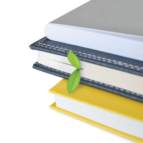 Fred and Friends Little Green Bookmarks - Fun & Eco-Friendly Plant-Shaped Page Holders for Books, Journals & Planners | Perfect Gift for Readers & Book Lovers