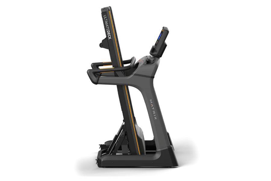 Matrix TF30 Folding Treadmill - Compact Home Gym Equipment for Cardio Workouts | Space-Saving Design for Small Apartments & Home Offices | Perfect for Running, Walking & Fitness Training