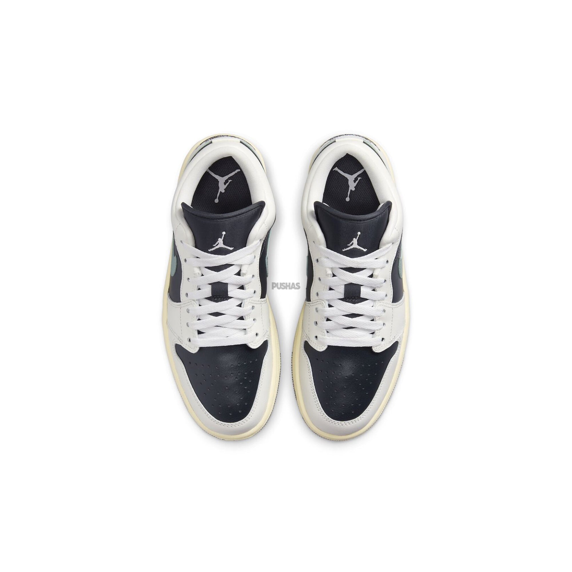 Air Jordan 1 Low 'Jade Smoke' Women's Sneakers 2024 - Retro Basketball Shoes for Women - Casual Streetwear & Gym Fashion