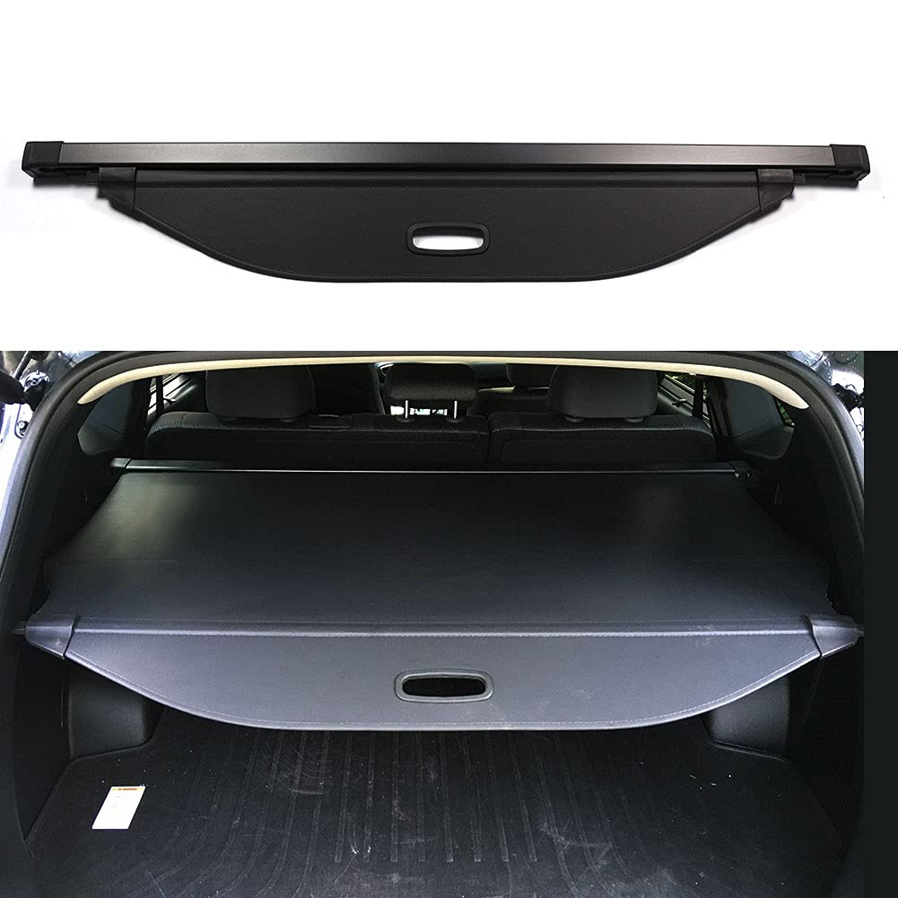 Premium Black Cargo Cover for Hyundai Santa Fe 2019-2023 | Trunk Shade & Luggage Security Protector | Perfect for Road Trips, Grocery Hauling & Outdoor Adventures