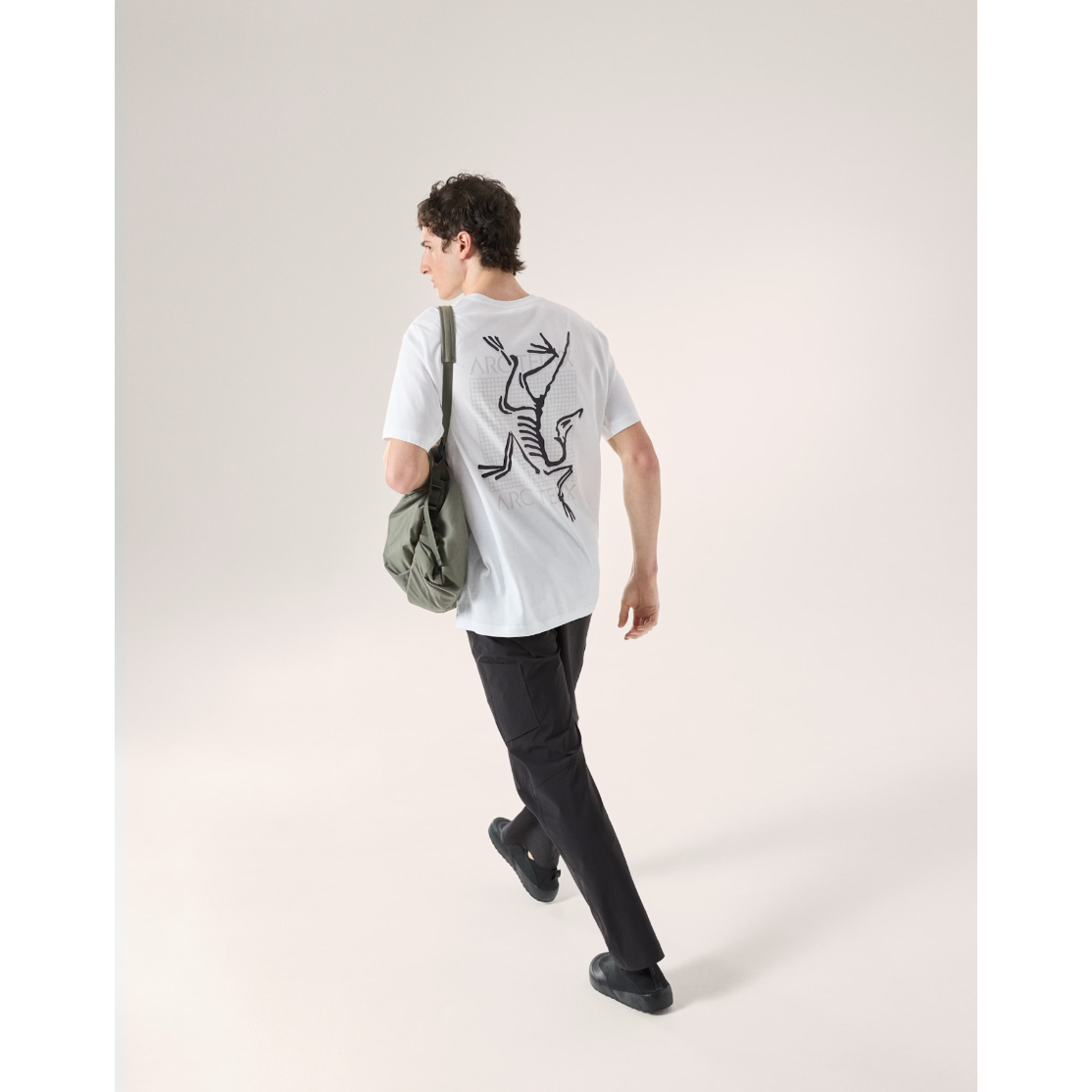 Arc'teryx Men's Short Sleeve Shirt with Multi Bird Logo - Lightweight & Breathable for Hiking, Camping & Outdoor Adventures