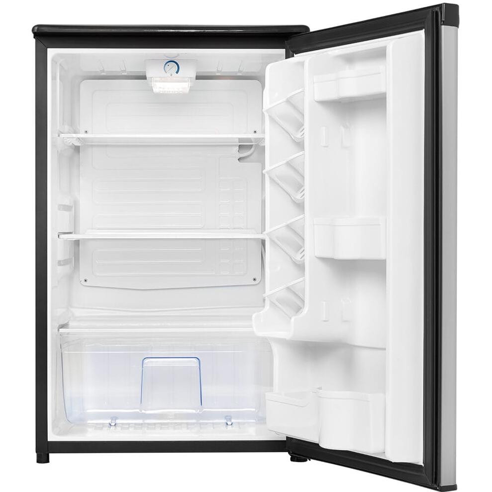 Danby 4.4 cu ft Compact Refrigerator 21 Inch - Energy Efficient Mini Fridge for Dorm, Office, Bedroom or Kitchen - DAR044A4BSLDD