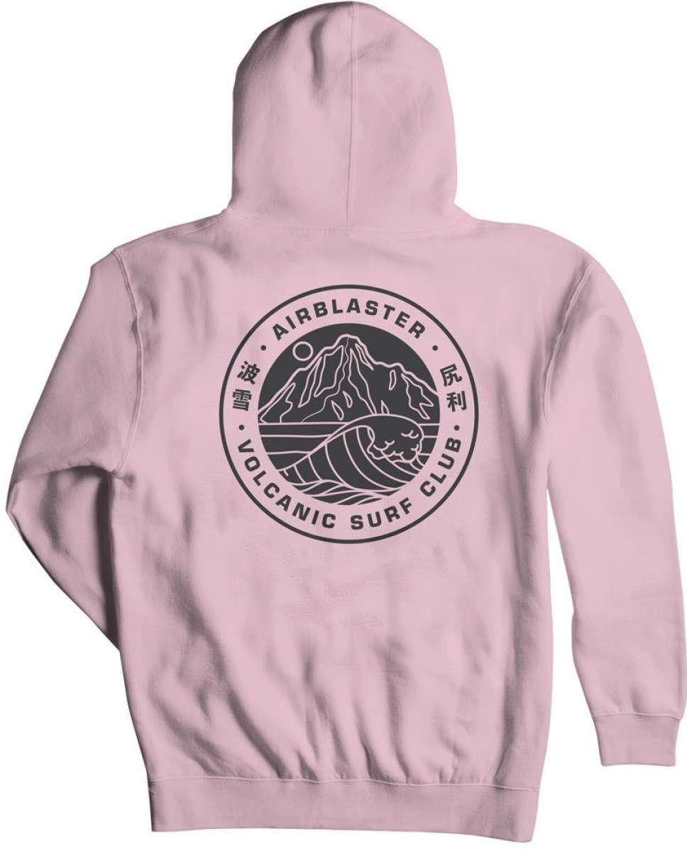 Airblaster Volcanic Surf Club Hoodie 2023 - Premium Waterproof & Windproof Surfing Hoodie for Men & Women - Perfect for Surfing, Snowboarding & Outdoor Adventures