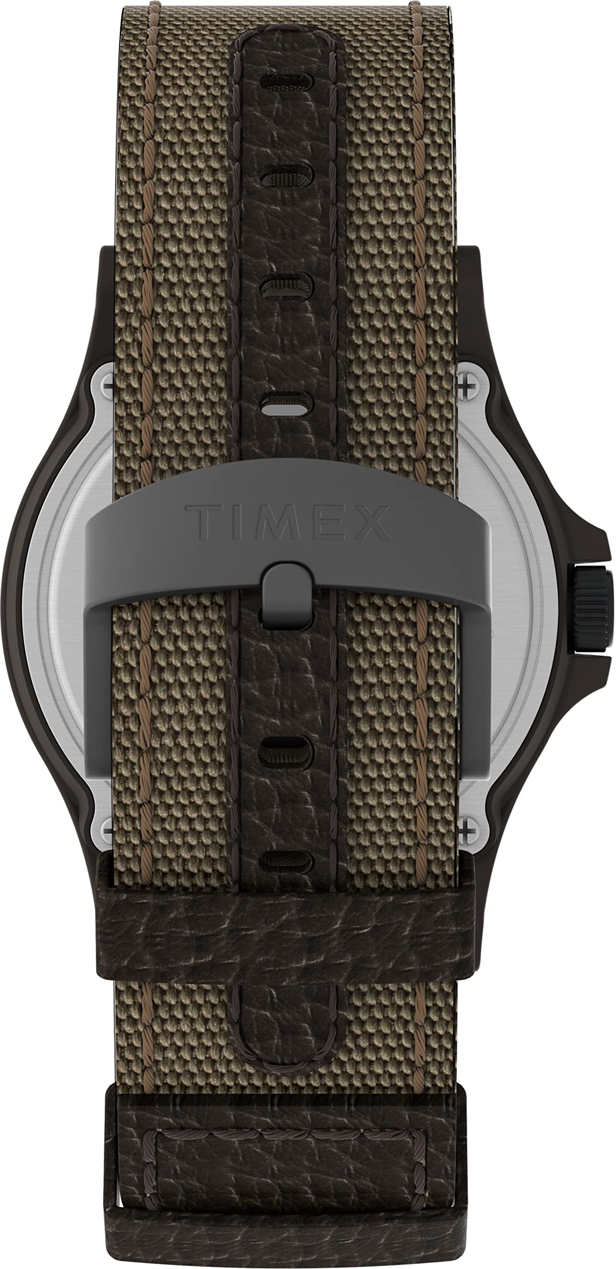Timex Expedition Acadia Men's 40mm Leather Strap Watch TW4B23700 - Classic Analog Quartz Watch with Date Window, Water Resistant for Outdoor Adventures, Hiking & Casual Wear