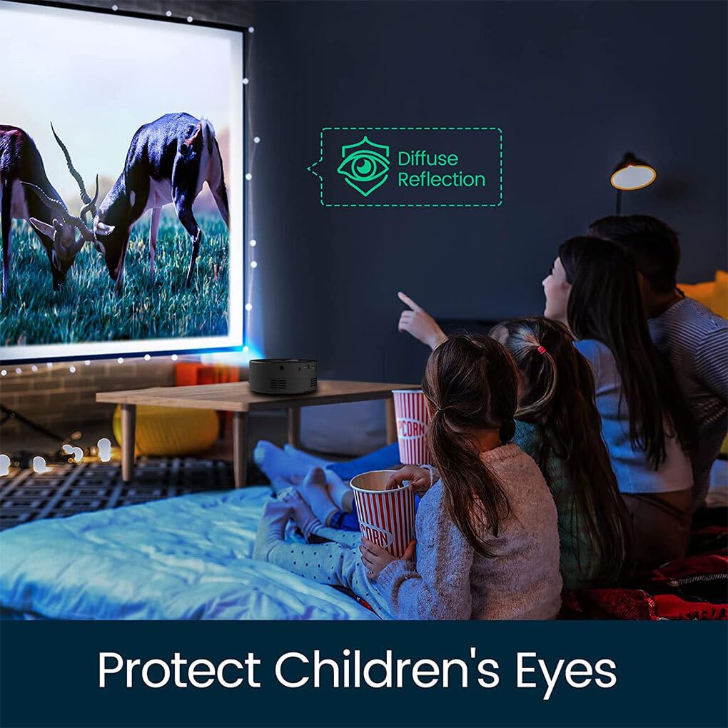 WUUISDNX Portable Mini Projector Screen - 60