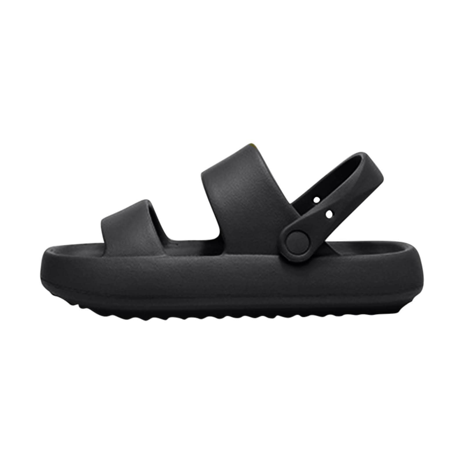 Oiangi Anti-Slip Couple Sandals for Women & Men - Comfortable Summer Open Toe Platform Slippers - Breathable Beach Slides for Outdoor, Poolside, and Vacation Wear