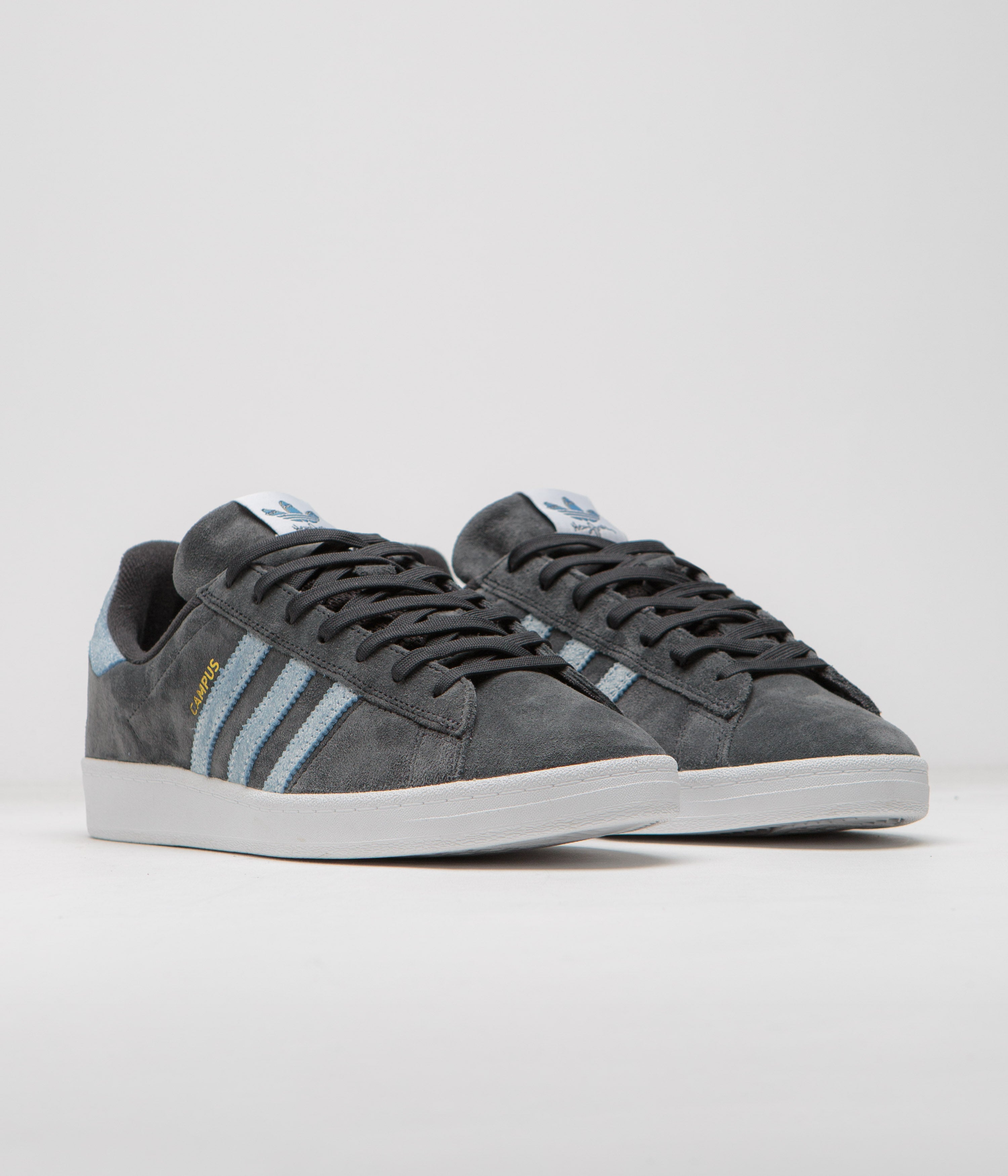 Adidas x Henry Jones Campus ADV Shoes - Carbon, Cloud White & Light Blue Sneakers for Men | Stylish & Comfortable Casual Shoes for Walking, Running & Everyday Wear