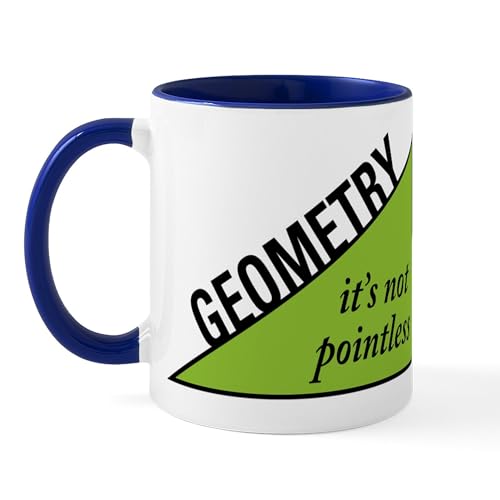 White/Navy Inside - Geometry Mug