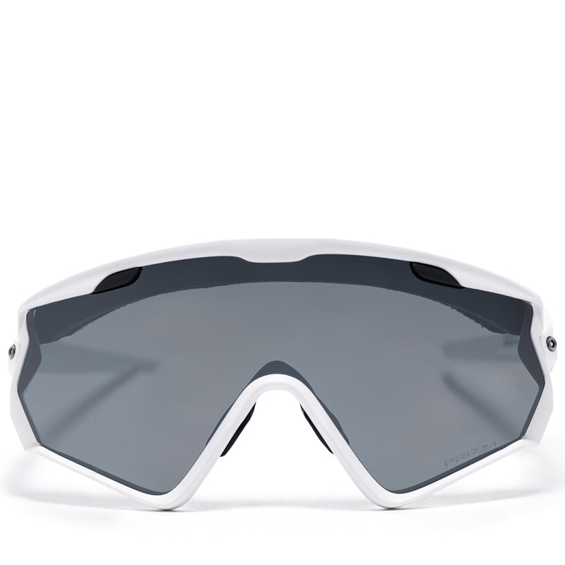 Oakley Windjacket 2.0 Sunglasses - Matte White Frame with Prizm Black Lenses - UV Protection, Polarized Sports & Driving Shades for Men & Women