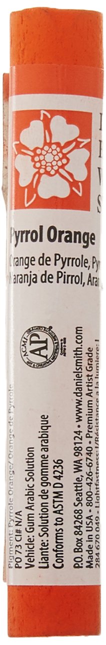 Daniel Smith 284670049 Extra Fine Watercolor Stick 12ml Paint Tube - Pyrrol Orange | Professional Artist Grade Watercolor Paint for Sketching, Painting & Mixed Media Art