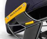 Masuri E Line Titanium Cricket Helmet - Navy Blue | Lightweight & Durable Cricket Safety Gear for Professional & Amateur Players | Perfect for Matches, Training & Outdoor Sports