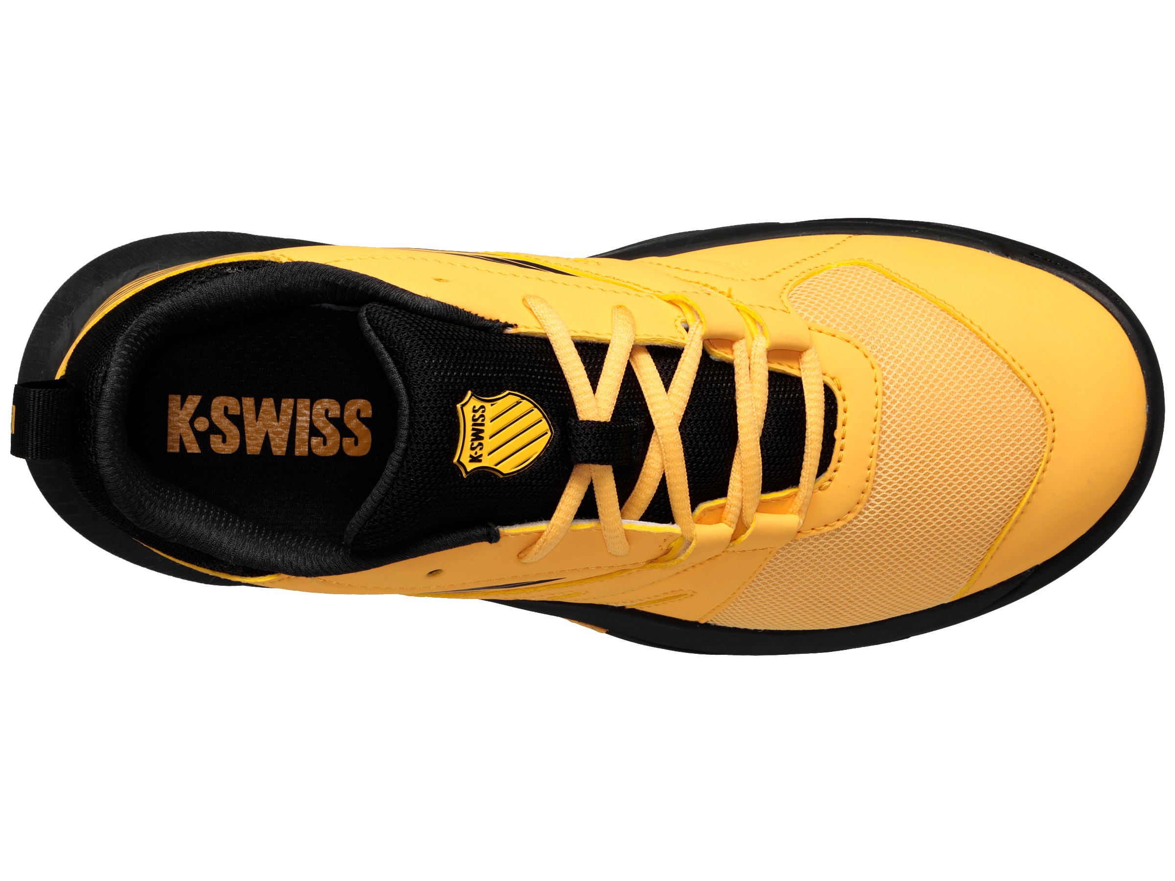 SPEEDTRAC 87392 702 M Running Shoes - Amber Yellow/Moonless Night - Lightweight & Breathable for Marathon Training & Outdoor Jogging