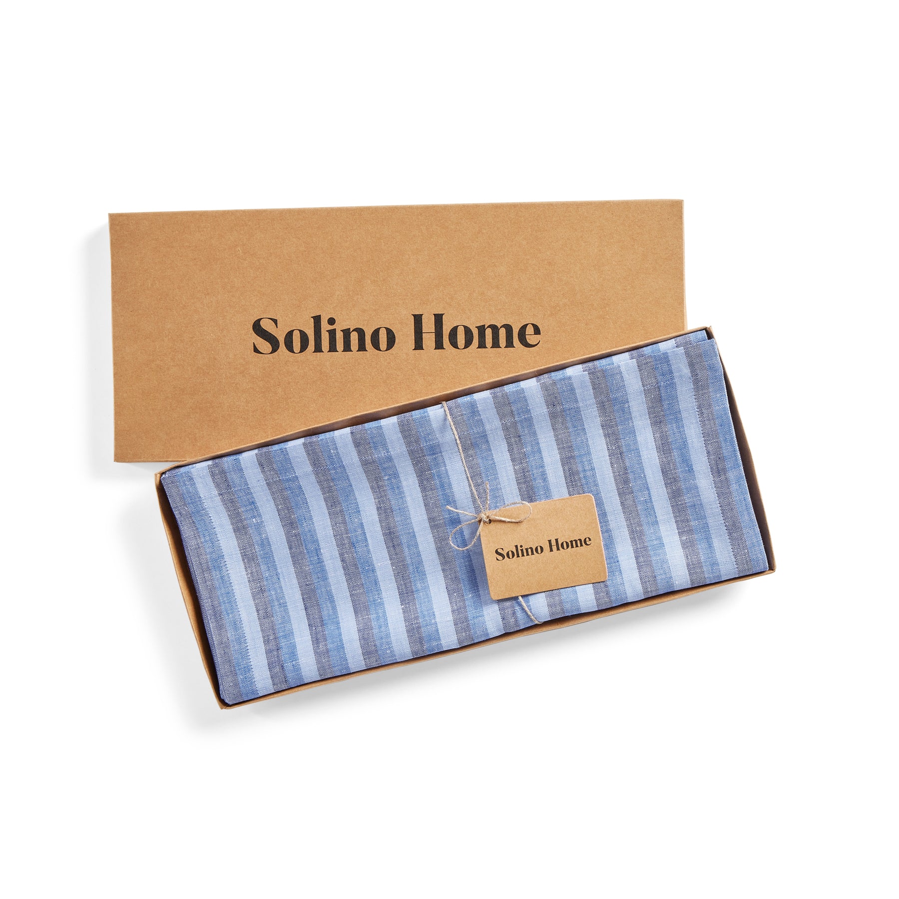 Stylish Bistro Stripe Table Runner for Dining Room Decor - Perfect for Farmhouse, Rustic, and Modern Kitchen Tables