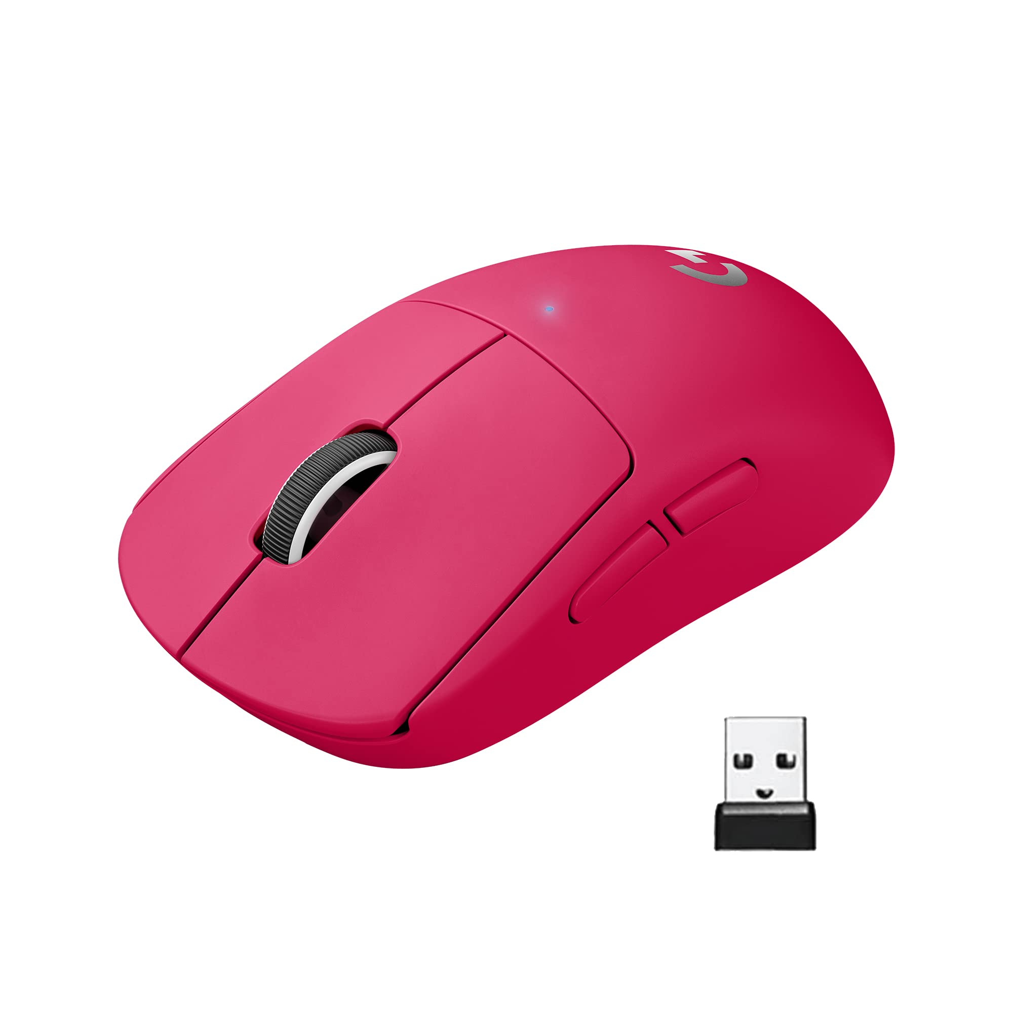 Logitech G PRO SUPERLIGHT Wireless Gaming Mouse - Ultra Lightweight 63g, HERO 25K Sensor, 25600 DPI, 5 Programmable Buttons, Long Battery Life, On-Board Memory - Perfect for Esports, PC & Mac Gaming, FPS, MOBA, and Competitive Play
