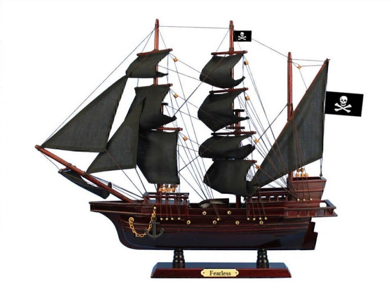 Handcrafted Pirate Ship Model 20