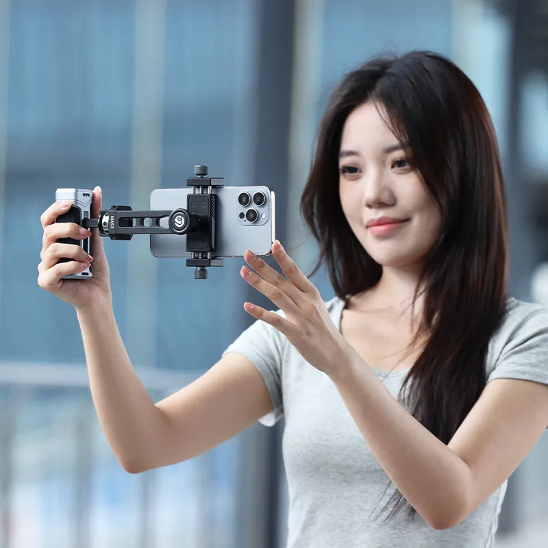 Ulanzi MA53 Arca Swiss Quick Release Phone Mount M028 - Compatible with iPhone, Samsung & Smartphones - Perfect for Vlogging, Photography & Travel Accessories