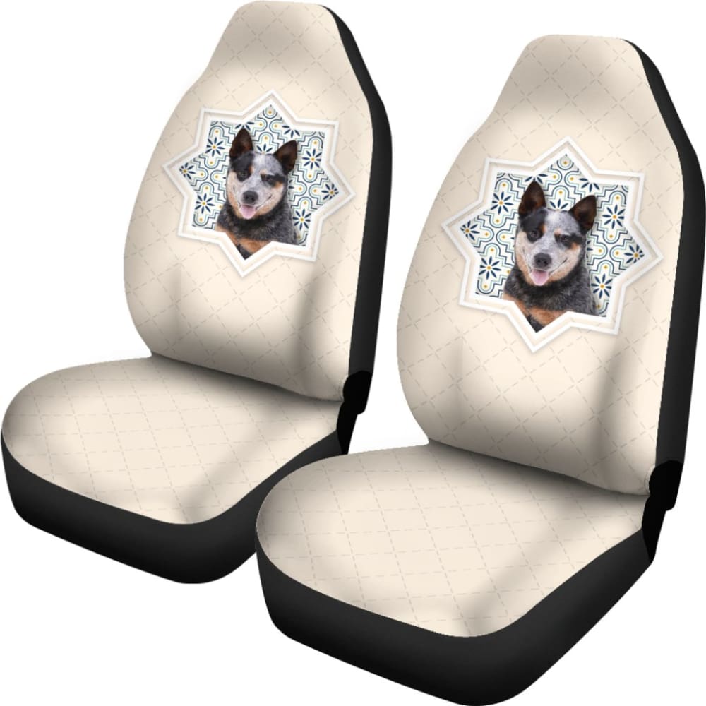 Custom Australian Cattle Dog Car Seat Covers - Durable Pet Car Accessories for Trucks & SUVs - Perfect for Travel, Outdoor Adventures & Daily Commutes