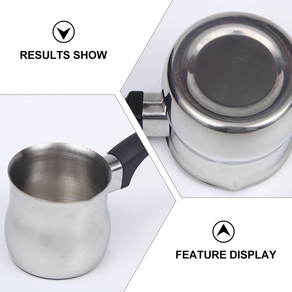 Premium Stainless Steel Milk Frothing Pitcher for Latte Art - 12oz/20oz Coffee Frother Jug for Cappuccino, Espresso & Hot Chocolate - Barista-Grade Milk Steamer for Home & Cafe Use