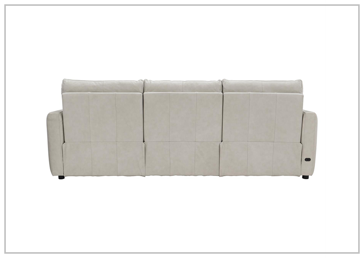 Bernhardt Kaya 3-Seater Genuine Leather Power Reclining Sofa - Perfect for Living Room, Home Theater & Family Gatherings