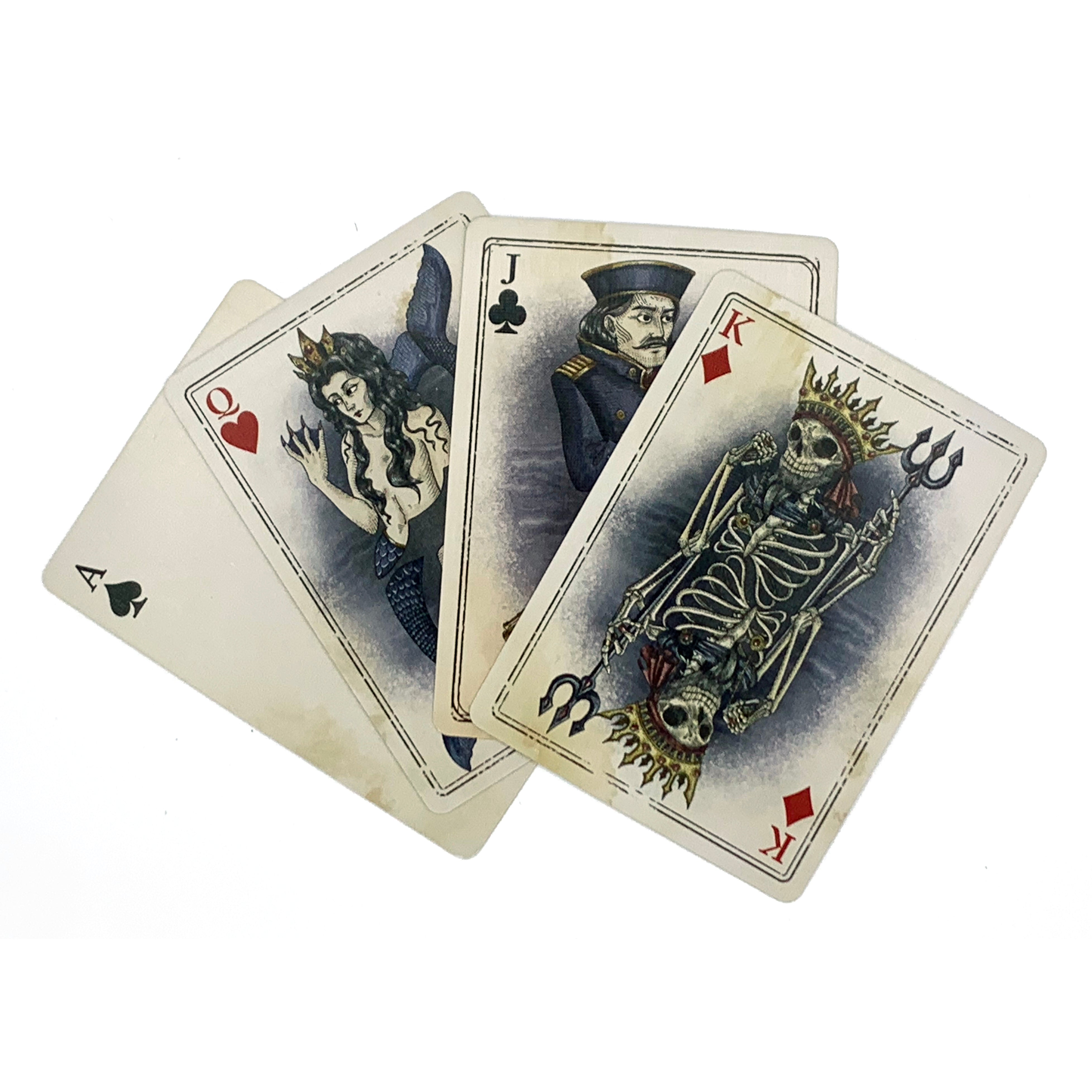 Nautical Themed Playing Cards - Waterproof & Durable for Boating, Travel & Outdoor Games | Premium Deck for Poker, Magic Tricks & Family Fun