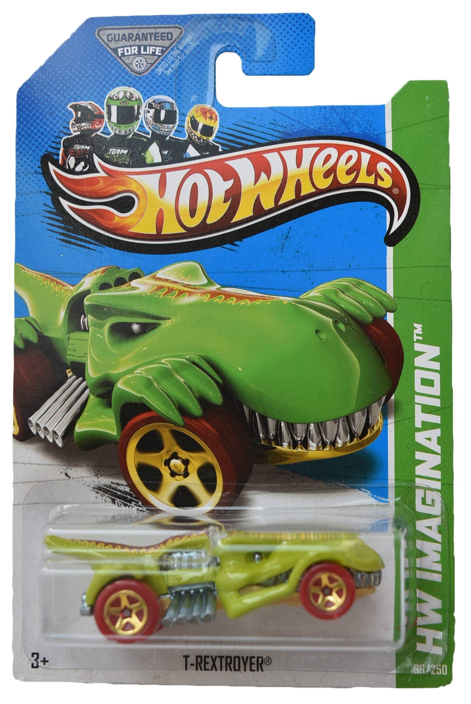 Hot Wheels T Rextroyer Die-Cast Toy Car - Green Limited Edition 66/250 - Collectible & Play for Kids & Adults - Perfect for Display, Gifts & Racing Fun